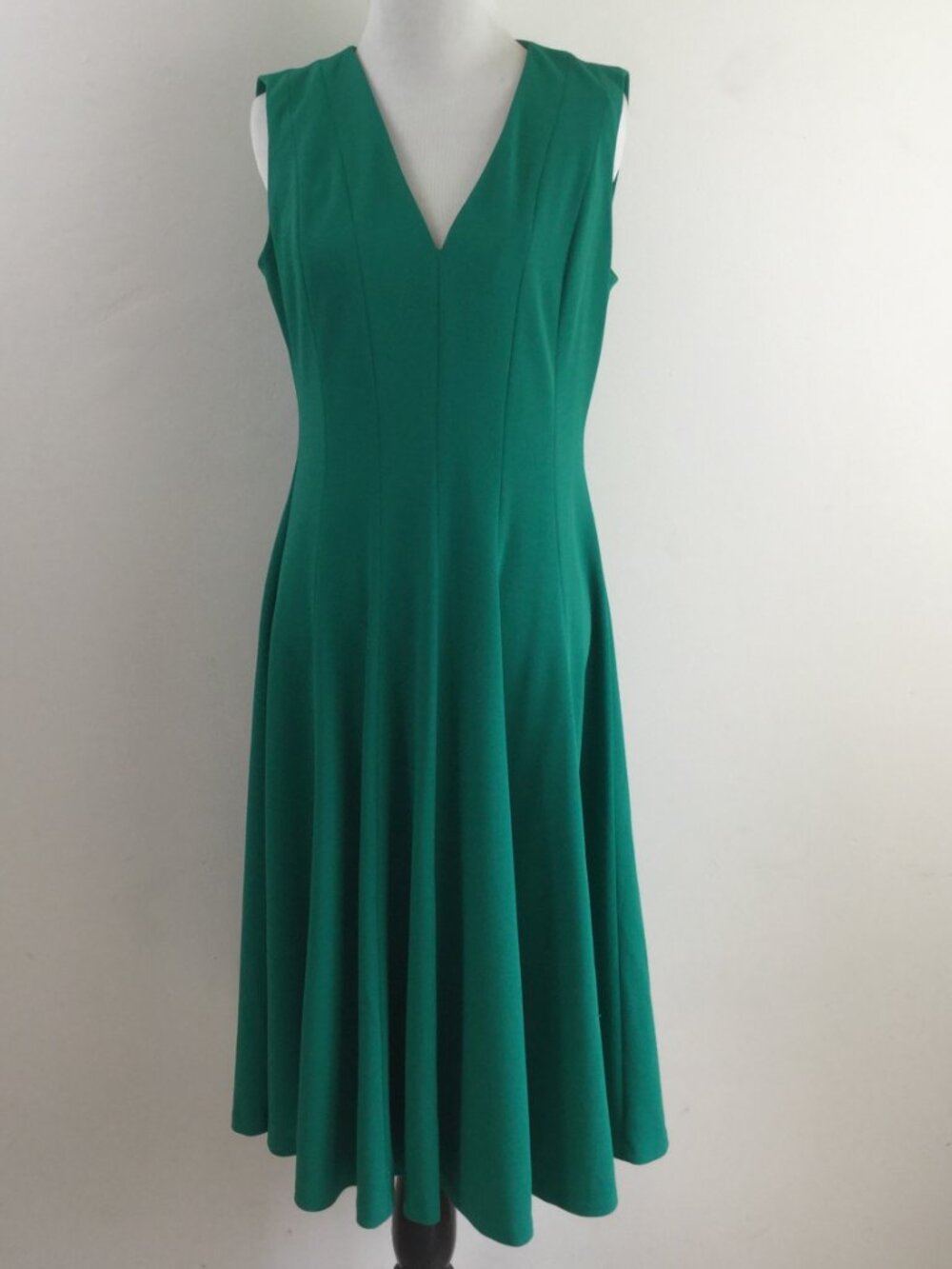 Calvin Klein Green Dress 8 - Picture 2 of 8
